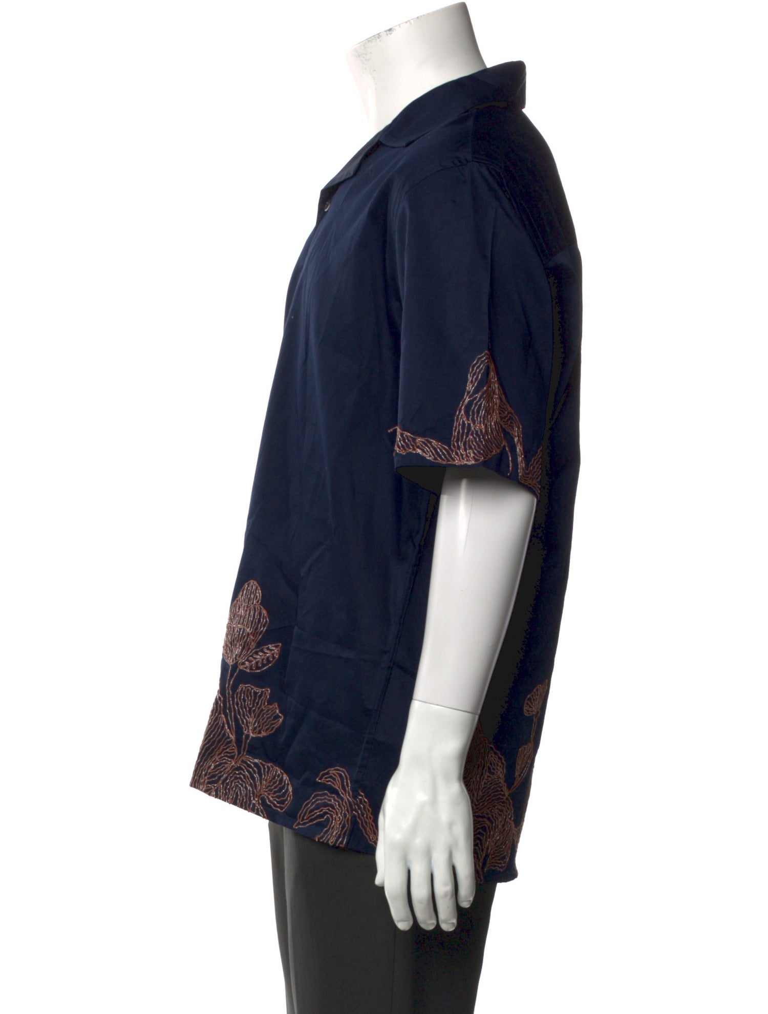 Perte D'ego Graphic Print Short Sleeve Shirt